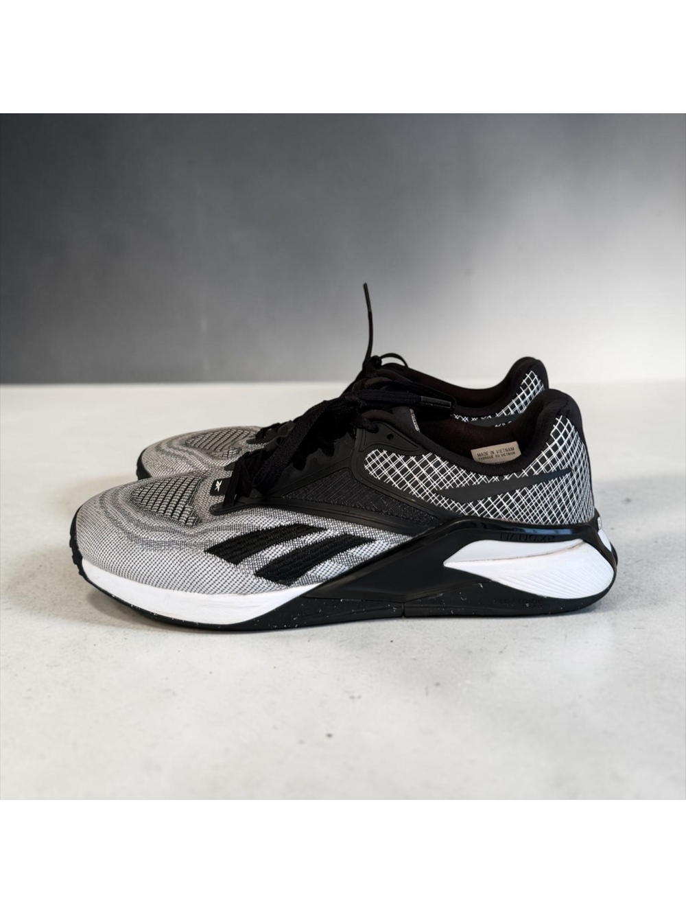 Reebok Nano X2 Women’s Cross Training Shoes - Black/White - Size 7.5